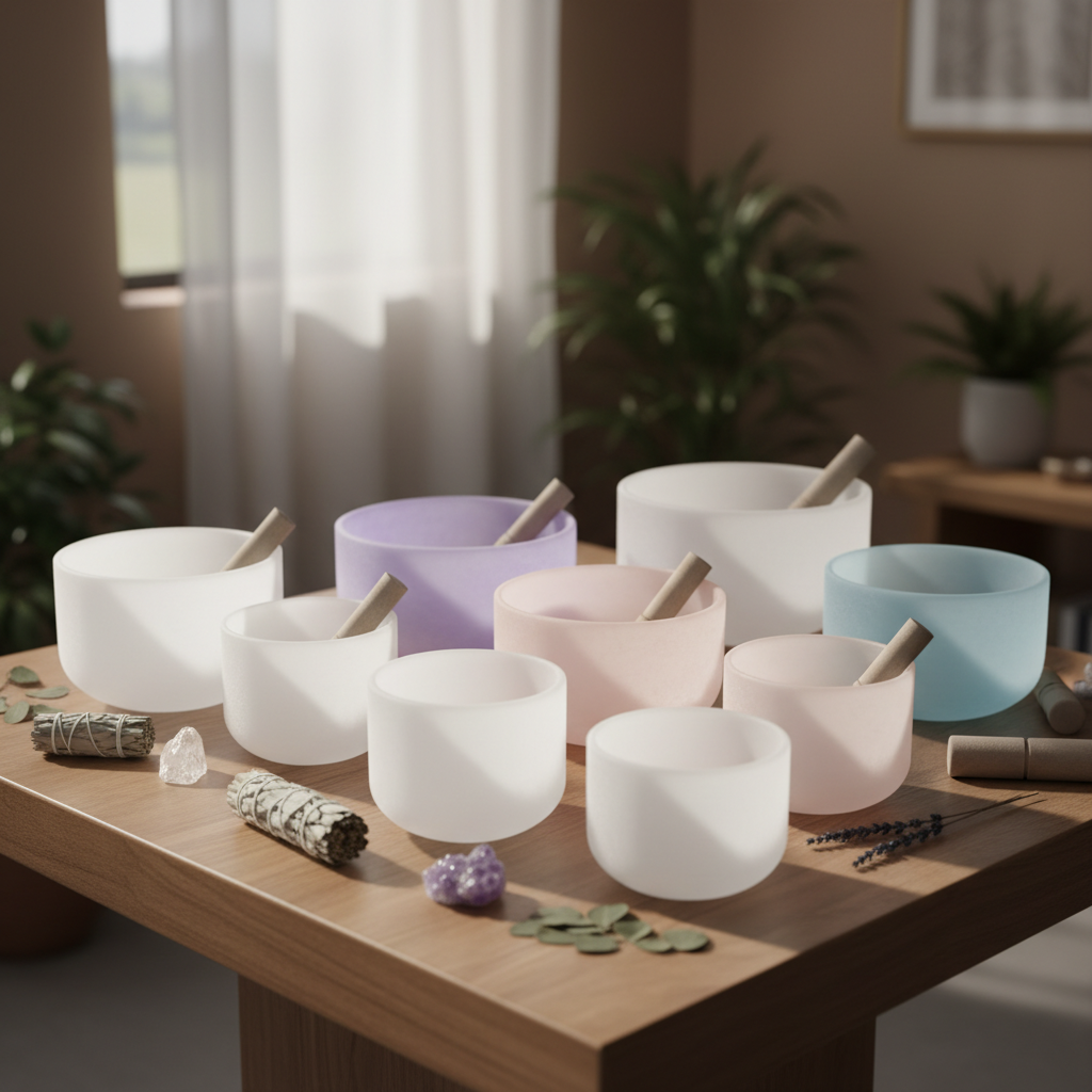 Crystal Singing Bowls